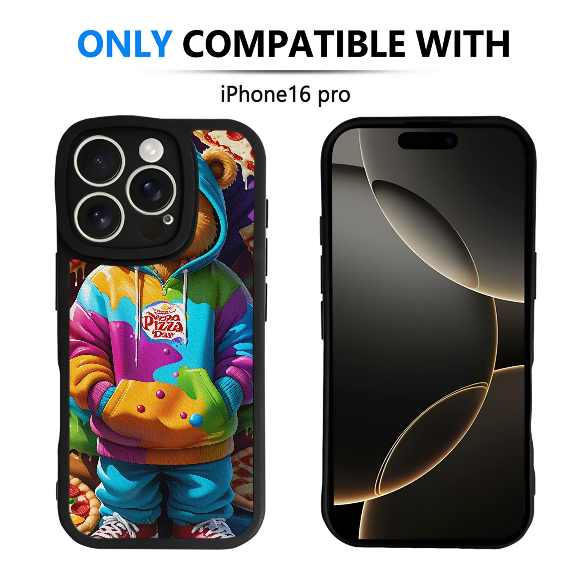 （画像用） ミッキーマウス Mickey Mouse 【iPhone 16シリーズ対応】シリコンスマホケース（レザー調） 材質：シリコン
